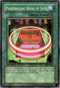 Pigeonholing Books of Spell [MFC-093] Common - POKÉ JEUX