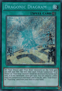Dragonic Diagram [MACR-EN053] Secret Rare - POKÉ JEUX