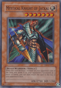 Mystical Knight of Jackal [DR1-EN017] Super Rare - POKÉ JEUX