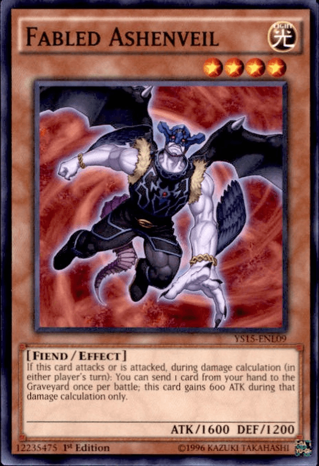 Fabled Ashenveil [YS15-ENL09] Common - POKÉ JEUX