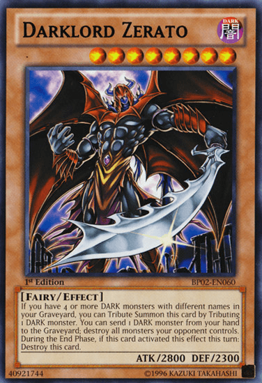 Darklord Zerato [BP02-EN060] Rare - POKÉ JEUX