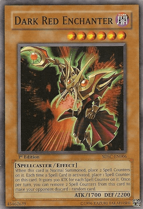 Dark Red Enchanter [SDSC-EN006] Common - POKÉ JEUX