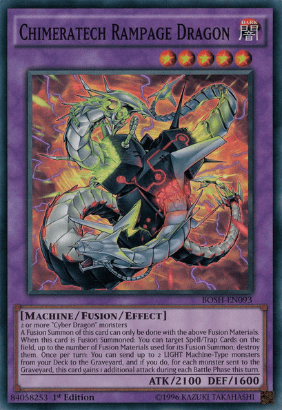 Chimeratech Rampage Dragon [BOSH-EN093] Super Rare - POKÉ JEUX
