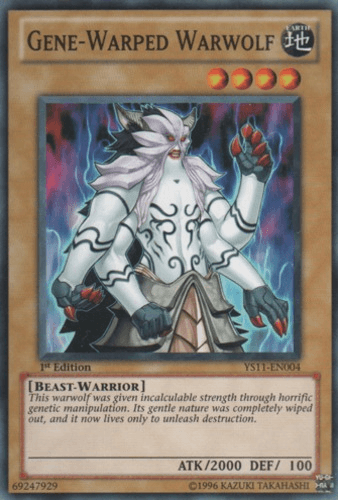 Gene-Warped Warwolf [YS11-EN004] Common - POKÉ JEUX