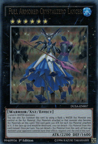 Full Armored Crystalzero Lancer [DUSA-EN007] Ultra Rare - POKÉ JEUX