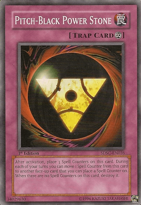 Pitch-Black Power Stone [SDSC-EN036] Common - POKÉ JEUX