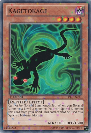 Kagetokage [SP13-EN009] Starfoil Rare - POKÉ JEUX