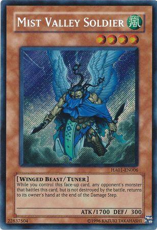 Mist Valley Soldier [HA01-EN006] Secret Rare - POKÉ JEUX