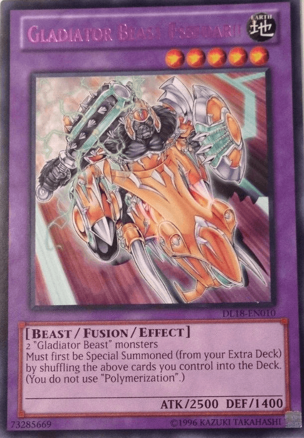 Gladiator Beast Essedarii (Purple) [DL18-EN010] Rare - POKÉ JEUX