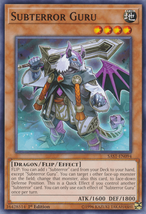 Subterror Guru [SAST-EN094] Common - POKÉ JEUX