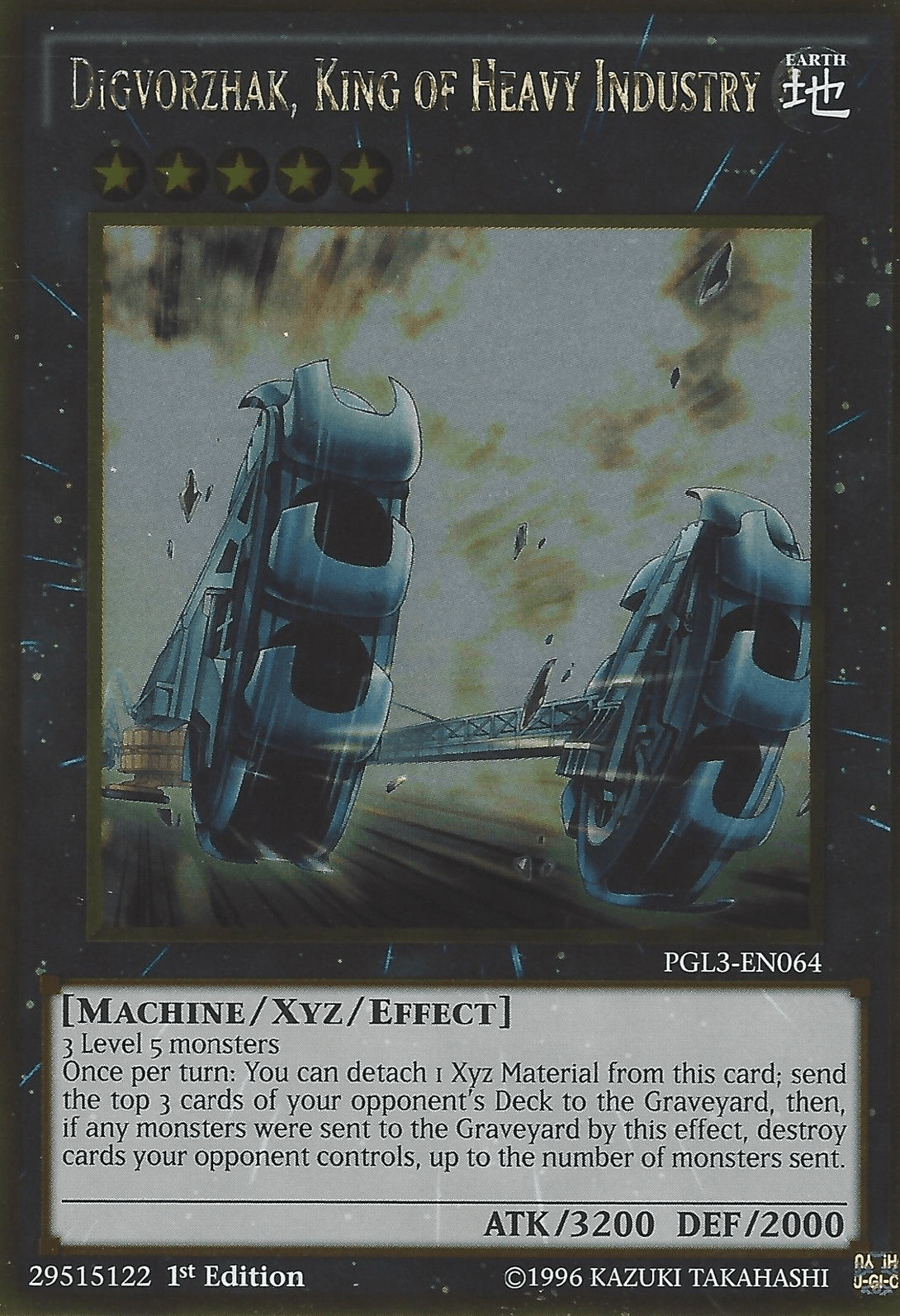 Digvorzhak, King of Heavy Industry [PGL3-EN064] Gold Rare - POKÉ JEUX