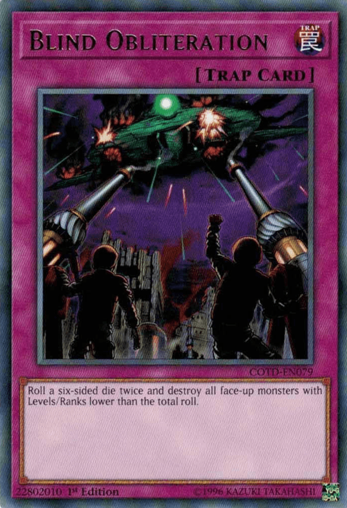 Blind Obliteration [COTD-EN079] Rare - POKÉ JEUX