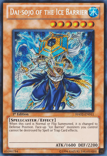 Dai-sojo of the Ice Barrier [HA02-EN011] Secret Rare - POKÉ JEUX