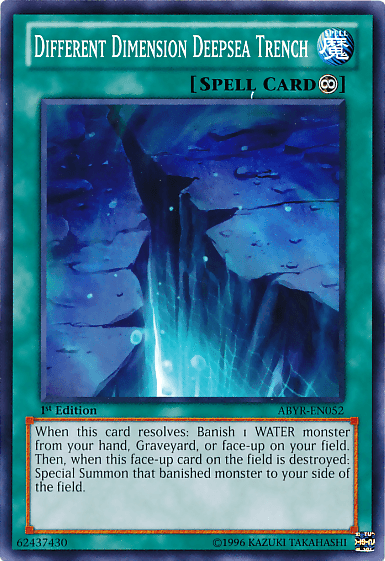 Different Dimension Deepsea Trench [ABYR-EN052] Common - POKÉ JEUX