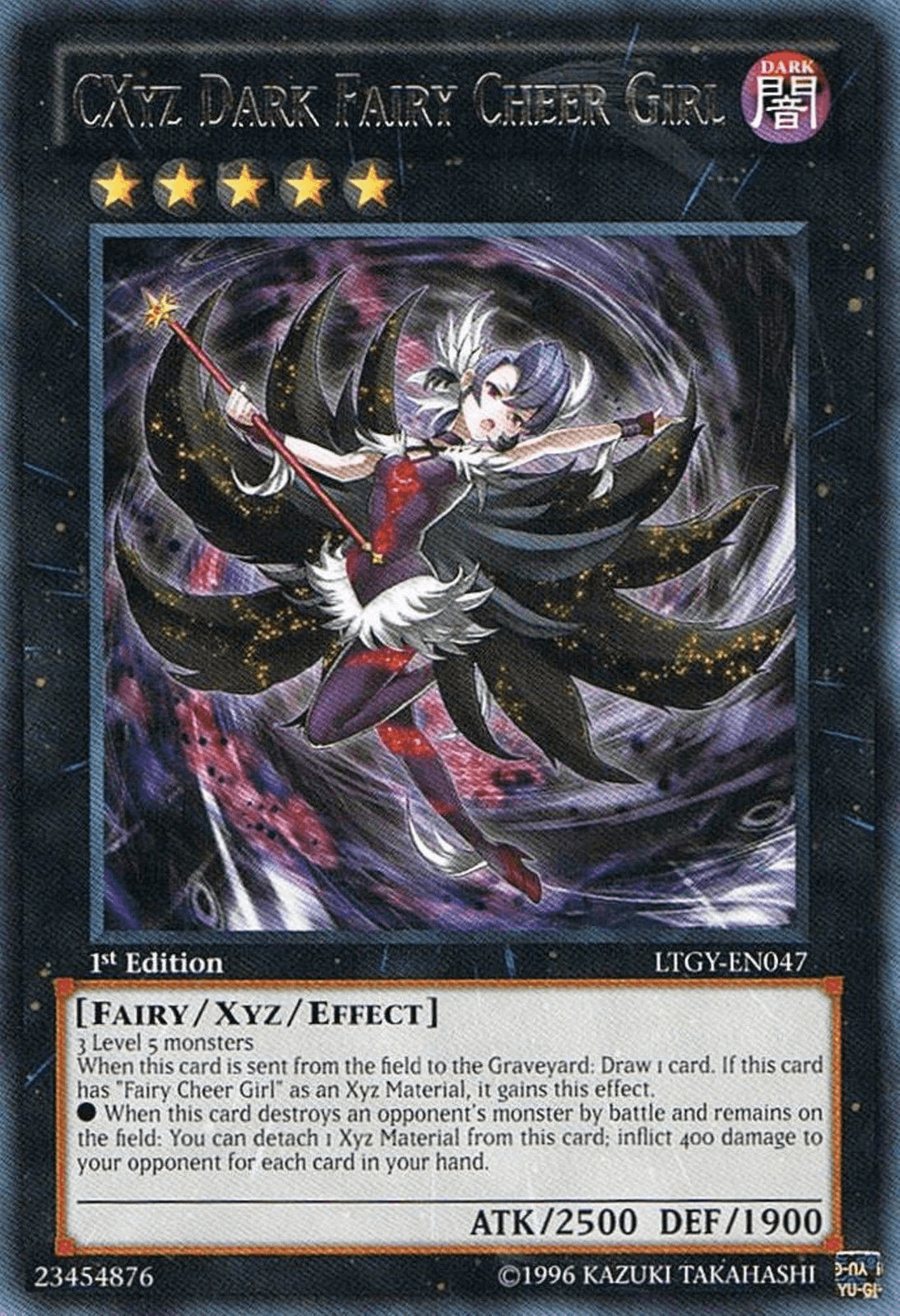 CXyz Dark Fairy Cheer Girl [LTGY-EN047] Rare - POKÉ JEUX