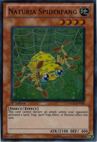 Naturia Spiderfang [HA02-EN040] Super Rare - POKÉ JEUX