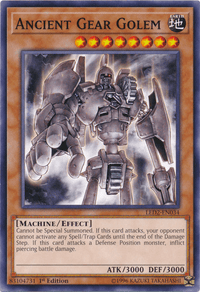 Ancient Gear Golem [LED2-EN034] Common - POKÉ JEUX