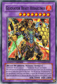 Gladiator Beast Heraklinos [TDGS-ENSE2] Super Rare - POKÉ JEUX