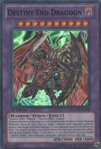 Destiny End Dragoon [LCGX-EN140] Super Rare - POKÉ JEUX
