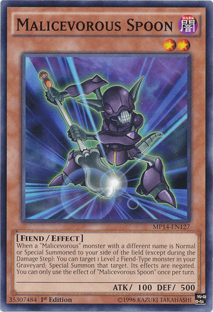Malicevorous Spoon [MP14-EN127] Common - POKÉ JEUX