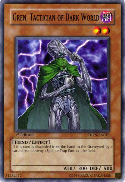 Gren, Tactician of Dark World [STON-EN019] Common - POKÉ JEUX