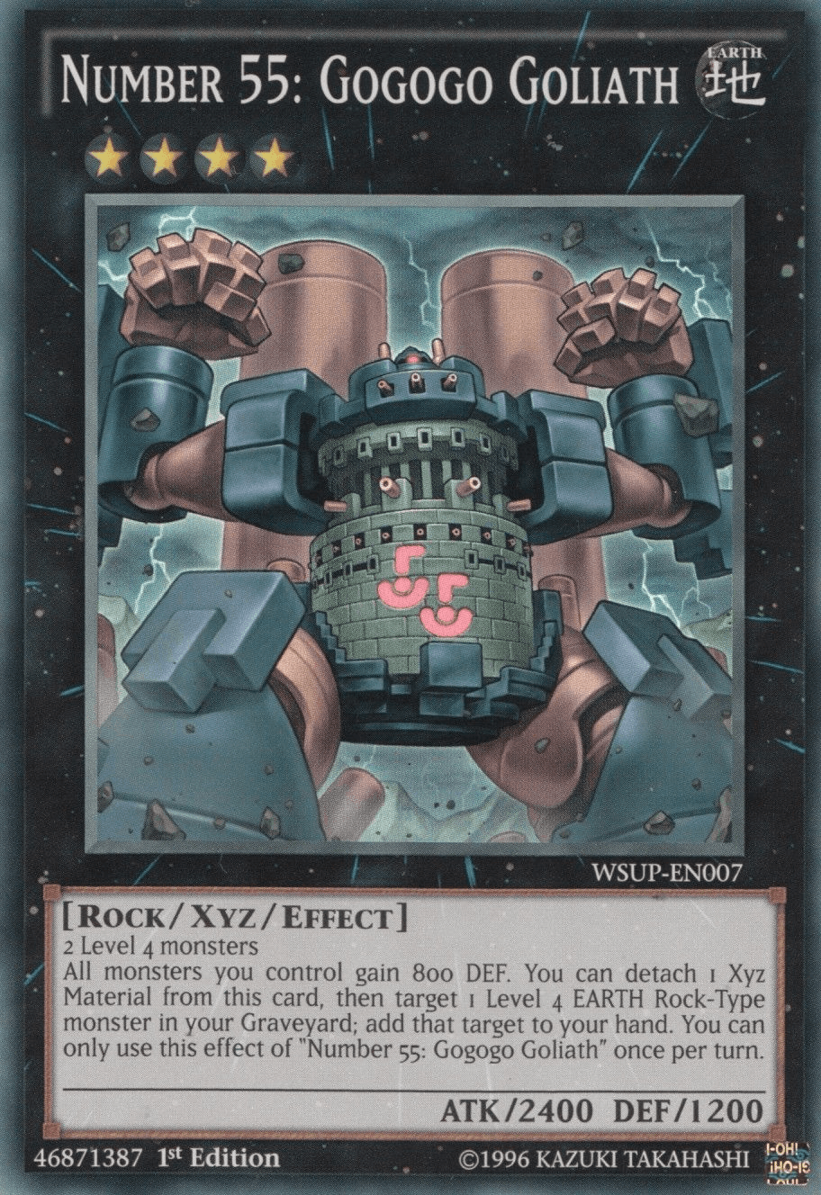 Number 55: Gogogo Goliath [WSUP-EN007] Super Rare - POKÉ JEUX