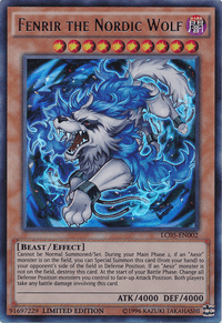 Fenrir the Nordic Wolf [LC05-EN002] Ultra Rare - POKÉ JEUX