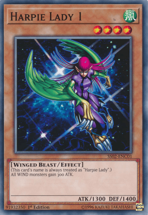 Harpie Lady 1 [SS02-ENC01] Common - POKÉ JEUX