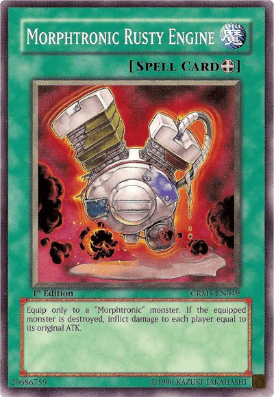 Morphtronic Rusty Engine [CRMS-EN049] Common - POKÉ JEUX
