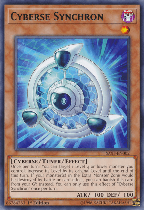 Cyberse Synchron [SAST-EN002] Rare - POKÉ JEUX