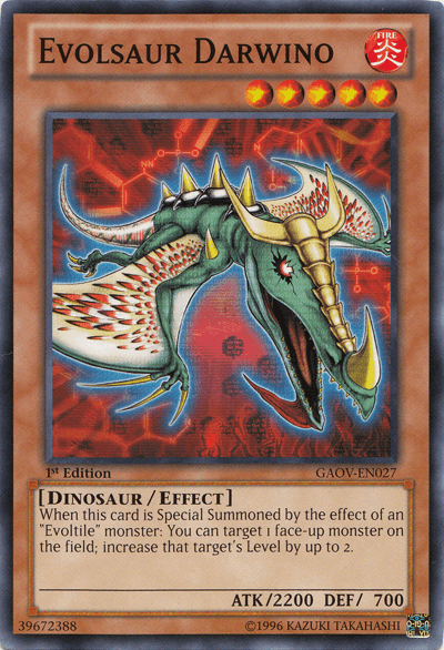 Evolsaur Darwino [GAOV-EN027] Common - POKÉ JEUX