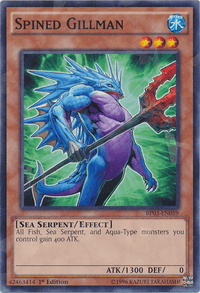 Spined Gillman [BP03-EN059] Shatterfoil Rare - POKÉ JEUX