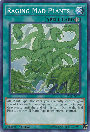 Raging Mad Plants [BP03-EN165] Common - POKÉ JEUX