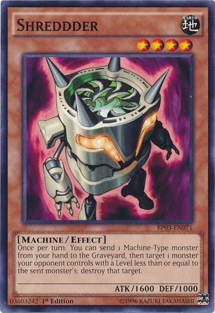 Shreddder [BP03-EN071] Common - POKÉ JEUX