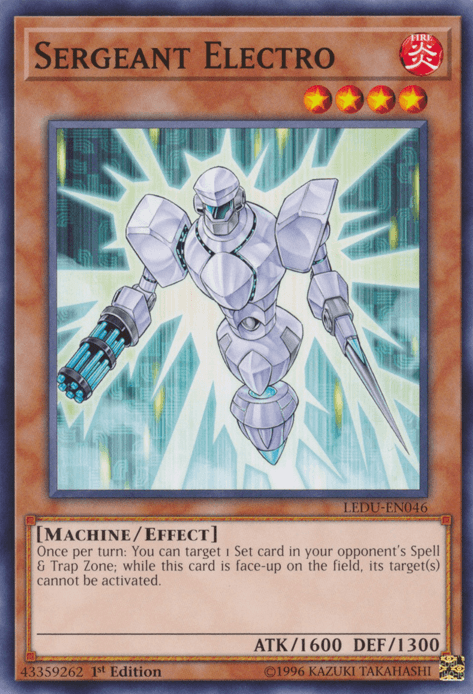 Sergeant Electro [LEDU-EN046] Common - POKÉ JEUX