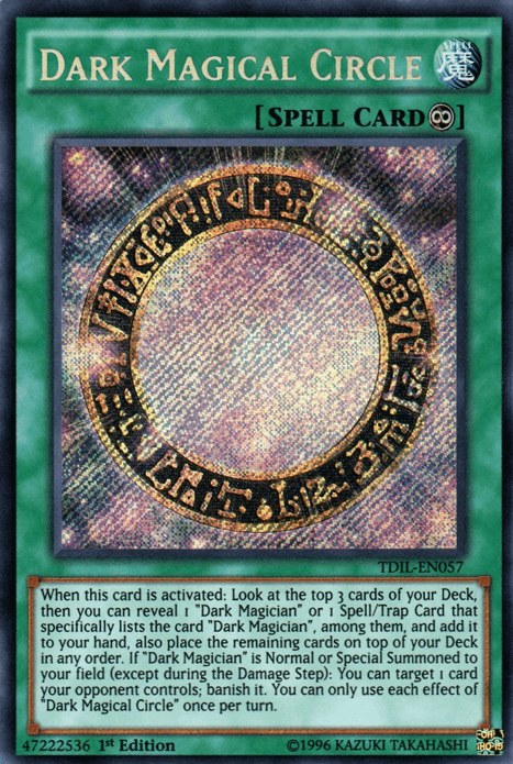 Dark Magical Circle [TDIL-EN057] Secret Rare - POKÉ JEUX