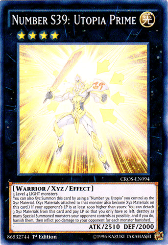 Number S39: Utopia Prime [CROS-EN094] Super Rare - POKÉ JEUX