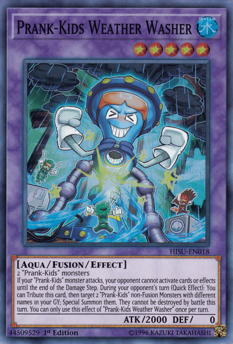Prank-Kids Weather Washer [HISU-EN018] Super Rare - POKÉ JEUX