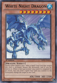 White Night Dragon [BP01-EN016] Rare - POKÉ JEUX