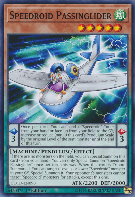 Speedroid Passinglider [COTD-EN098] Common - POKÉ JEUX