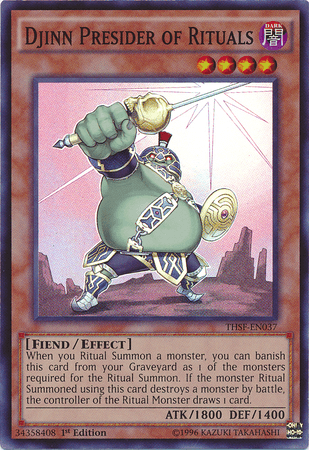 Djinn Presider of Rituals [THSF-EN037] Super Rare - POKÉ JEUX