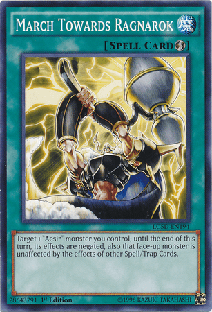 March Towards Ragnarok [LC5D-EN194] Common - POKÉ JEUX