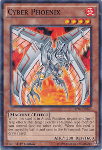 Cyber Phoenix [BP03-EN020] Shatterfoil Rare - POKÉ JEUX