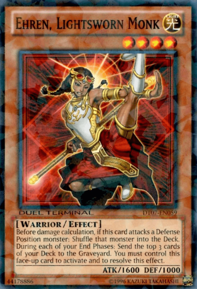 Ehren, Lightsworn Monk [DT07-EN059] Common - POKÉ JEUX