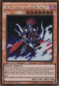 Gorz the Emissary of Darkness [PGL2-EN081] Gold Rare - POKÉ JEUX