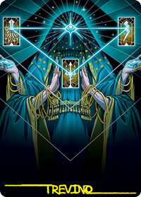 Strategic Planning Art Card (Gold-Stamped Signature) [Strixhaven: School of Mages Art Series]
