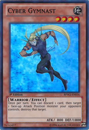 Cyber Gymnast [BPW2-EN016] Super Rare - POKÉ JEUX