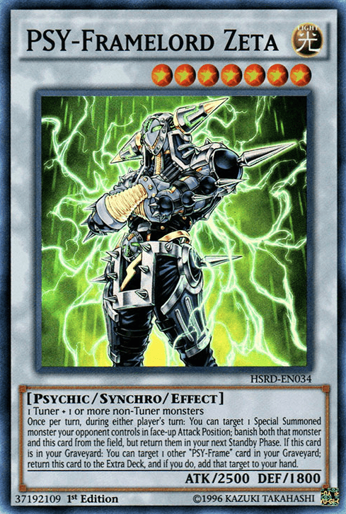 PSY-Framelord Zeta [HSRD-EN034] Super Rare - POKÉ JEUX
