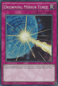 Drowning Mirror Force [SHVI-EN075] Secret Rare - POKÉ JEUX