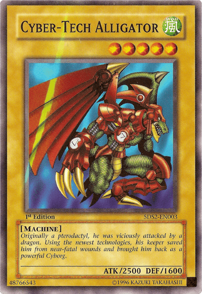 Cyber-Tech Alligator [5DS2-EN003] Common - POKÉ JEUX
